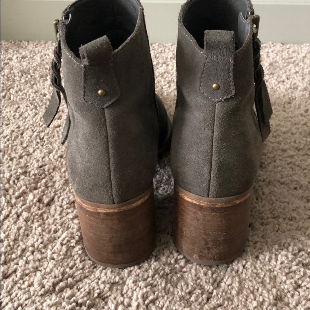 BP. Just Block Heel Suede Booties - Picture 8 of 10